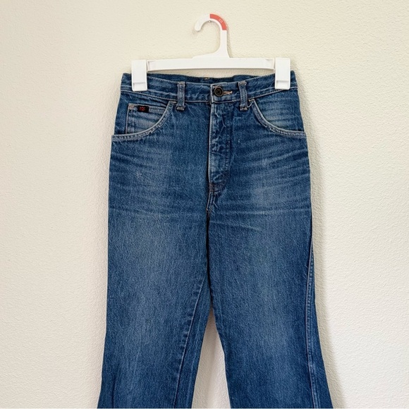 Vintage R&C Red Flame Classic Blue Denim High Rise Jeans Women’s Size 4 - Picture 6 of 6